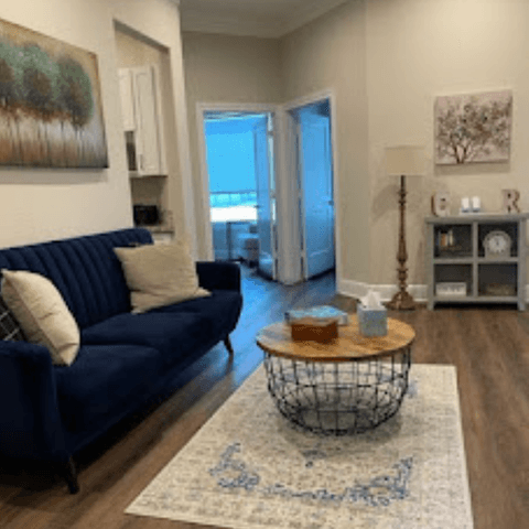 Waiting Area in the katy location of NB Psychiatry. 23236 Kingsplace Dr, STE A Katy, TX 77494